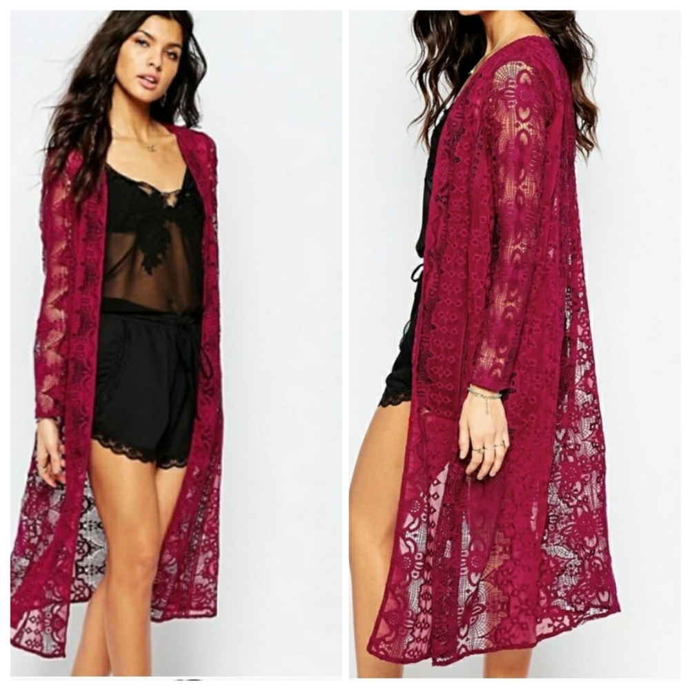 NWT For Love and Lemons Sienna kimono FLAL